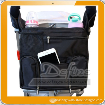 Baby Stroller Organizer With Multifunctional Storage Compartments